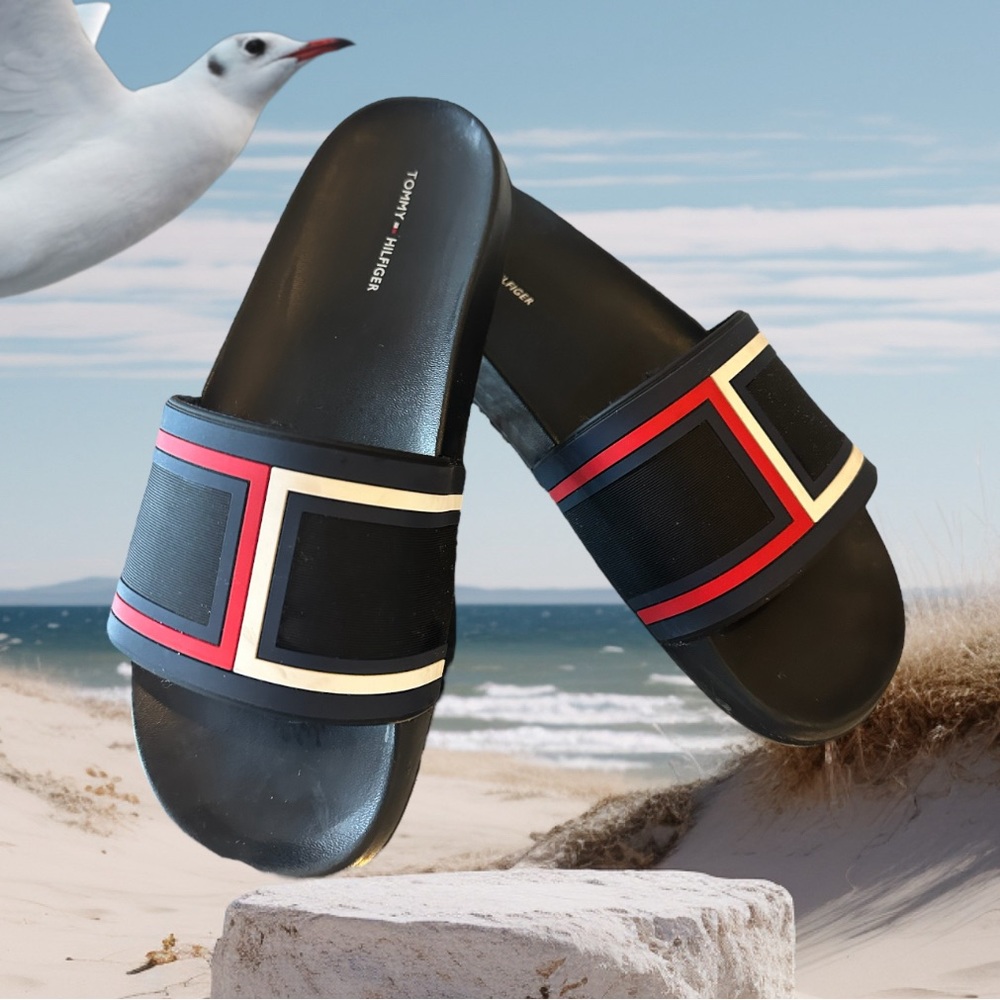 Tommy Hilfiger summer sandal slides